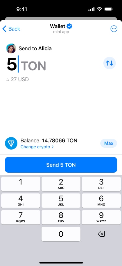TG钱包截图3