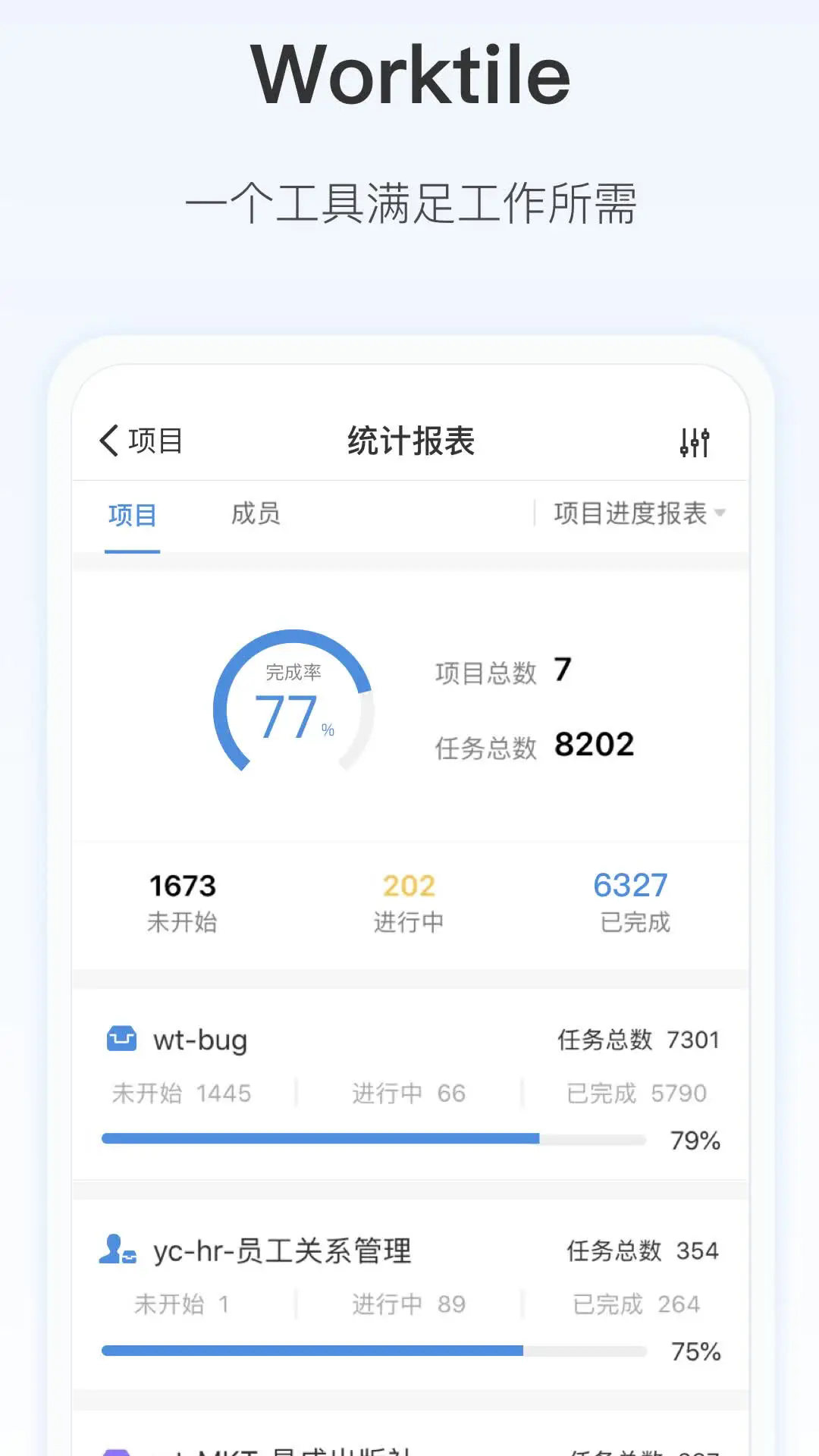 Worktile截图4