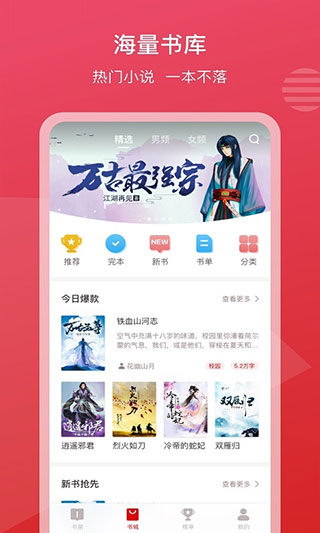 掌旗小说阅读器截图1