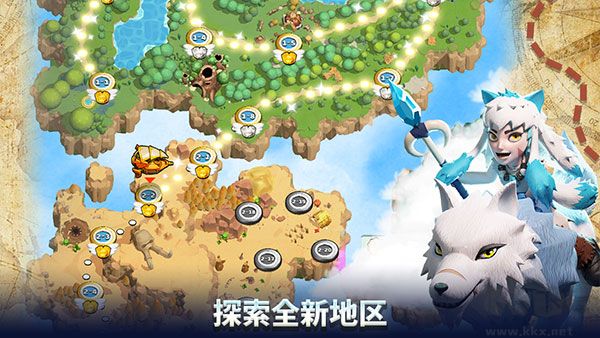 荒野天空塔防截图4