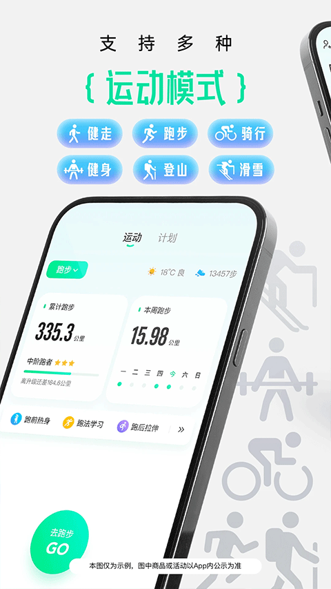 咕咚运动计步器app截图2