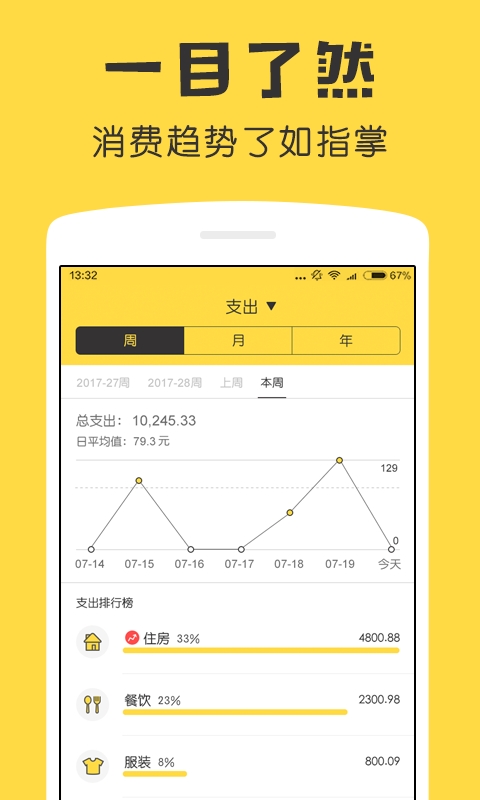 鲸鲨记账app截图2