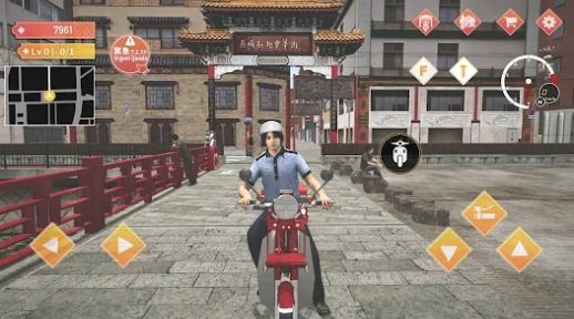 日本邮递员摩托模拟截图3
