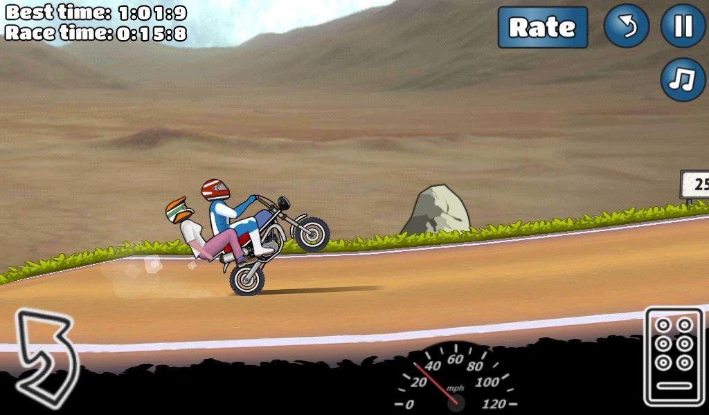 wheelie challenge截图2