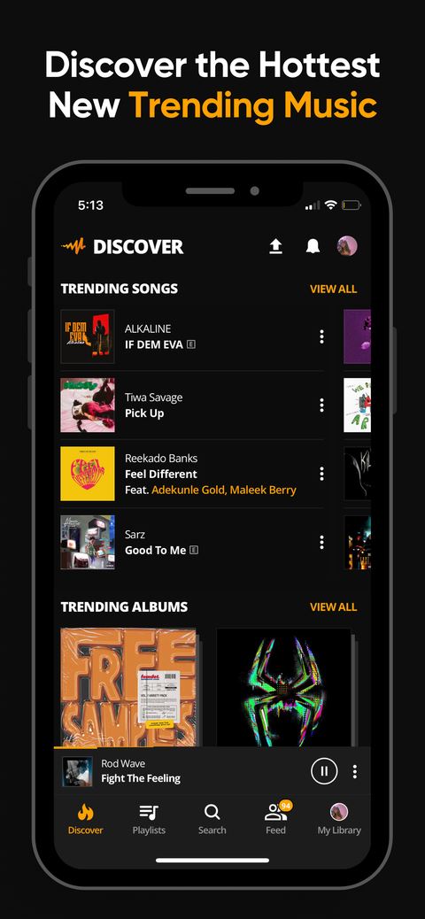 Audiomack截图1