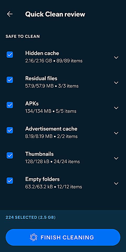Avast Cleanup截图2