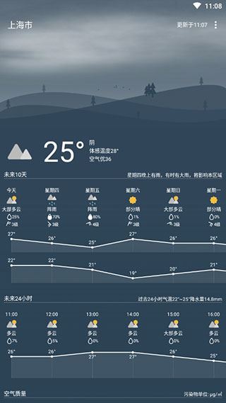 Holi天气app截图4