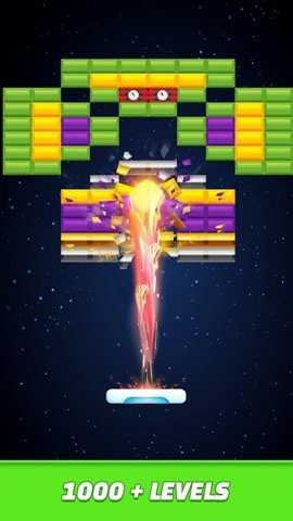 破坏砖块任务(Bricks Breaker Quest)截图1