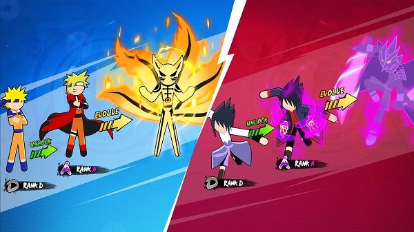 火柴人忍者大战(Stickman Ninja Fight)截图1