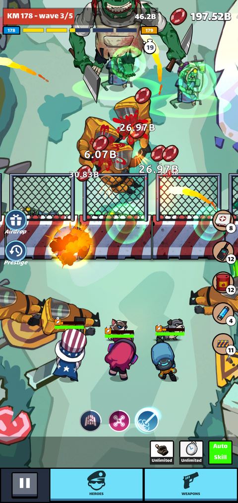 僵尸空闲防御(Zombie Idle Defense)截图5