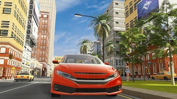 汽车模拟器城市驾驶(Car Simulator Civic: City Driving)截图1