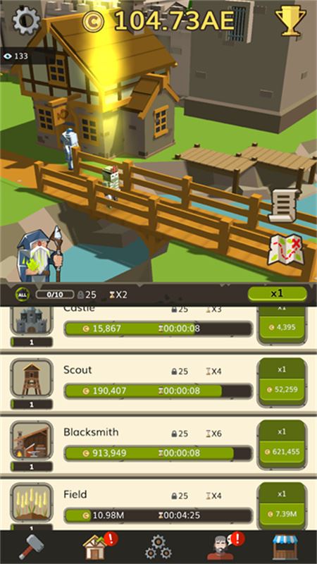 偷懒的中世纪大亨(Medieval: Idle Tycoon)截图2
