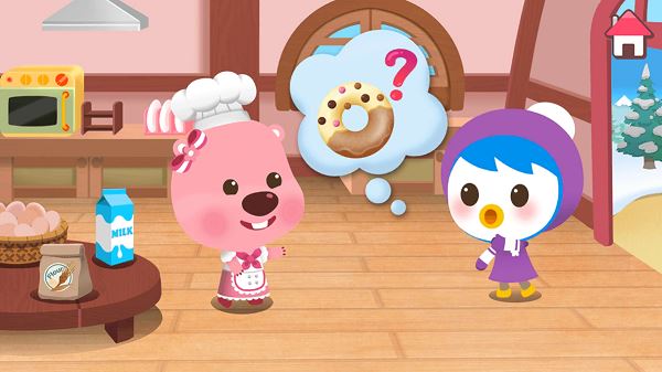 Loopy烹饪（Pororo Cooking Game）截图1