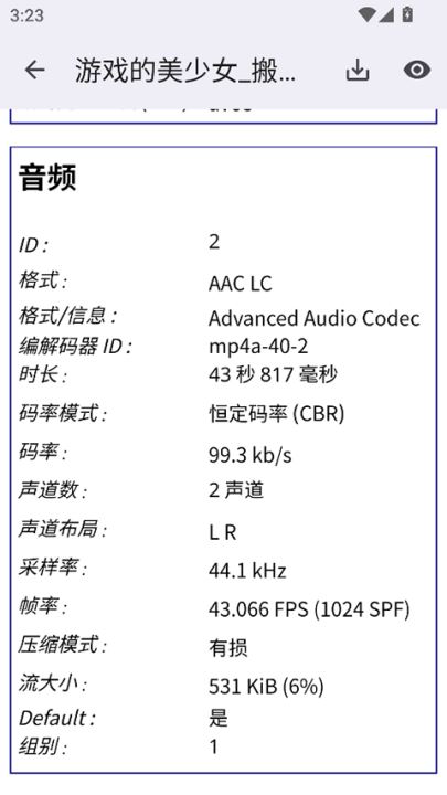 MediaInfo截图2