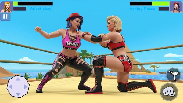 美女摔跤模拟器（Bad Girls Wrestling）截图4