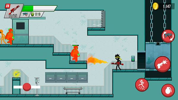 火柴人僵尸射手（Stick vs Zombies）截图1