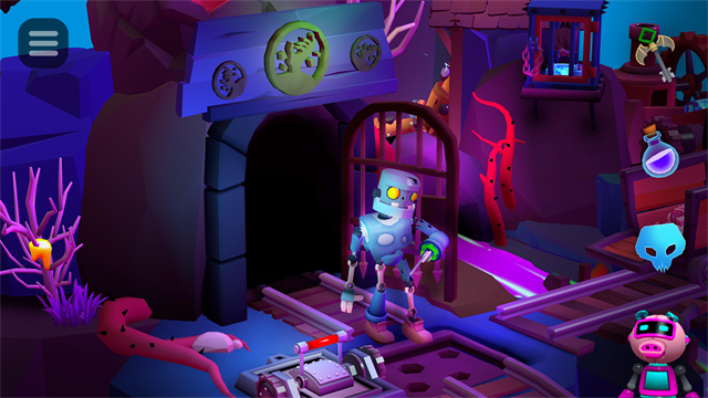 微型机器人传送门逃脱(Tiny Robots: Portal Escape)截图4