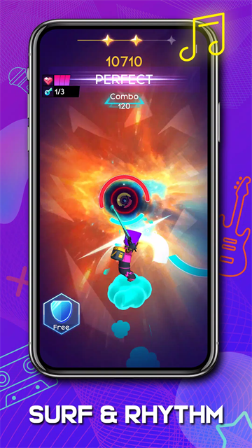 节奏骑士Cyber Surfer截图2