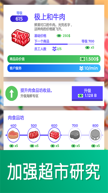 闲置超市大亨Idle Supermarket Tycoon截图2