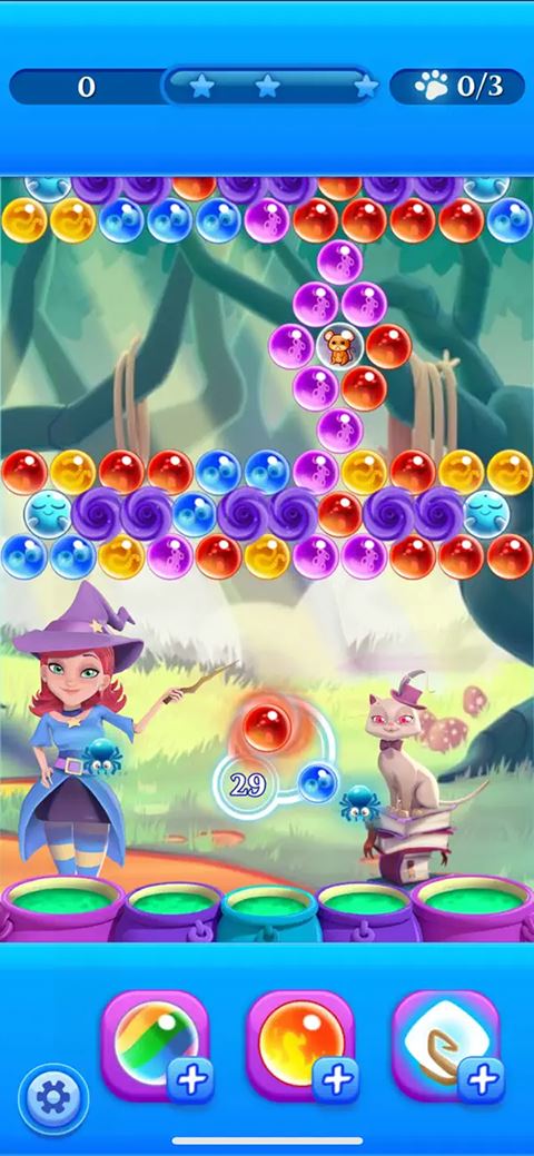 泡泡魔女传奇2（Bubble Witch 2 Saga）截图1