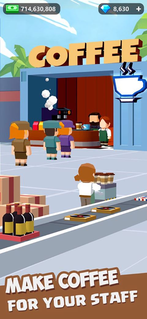 我快递送的贼快（Idle Courier Tycoon）截图1