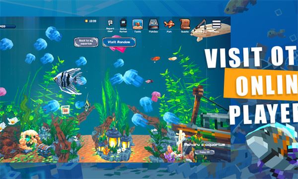 全球鱼友俱乐部(Tiny Aquarium)截图1