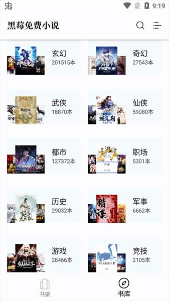 黑莓小说截图3