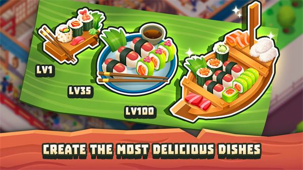 寿司大亨(Sushi Empire Tycoon)截图3
