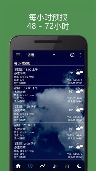 透明时钟和天气插件截图2