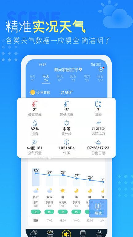 中央气象预报截图1