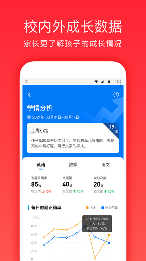 锦书在线家长通app截图1