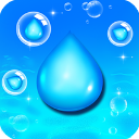 水滴泡泡爆破