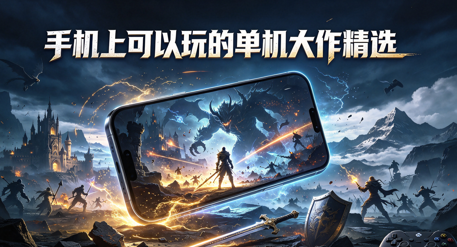 手机上可以玩的单机大作精选