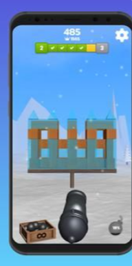 炮弹大战3D(Cannonball Wars 3D)截图1
