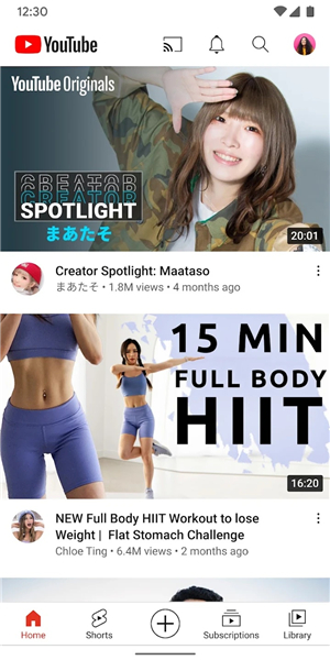 youtube截图2
