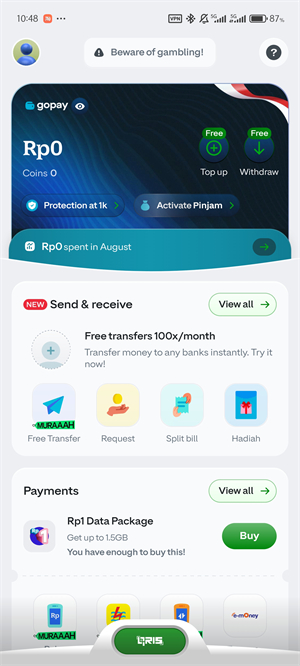 gopay钱包截图1
