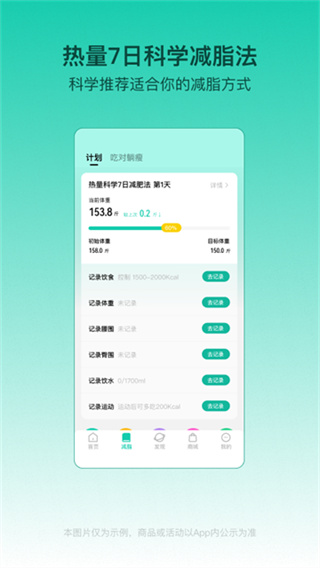 热量减肥法截图4