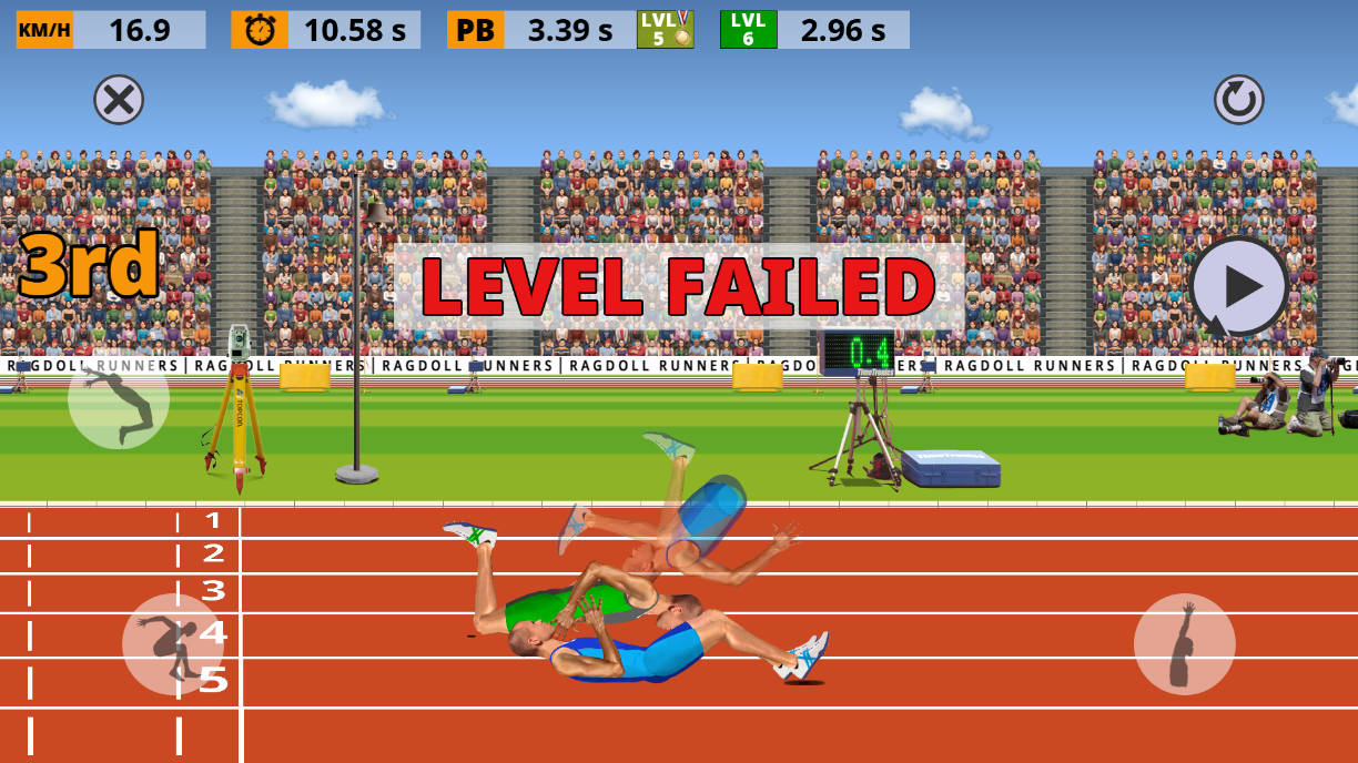 跑步模拟器(Ragdoll Runners)截图2