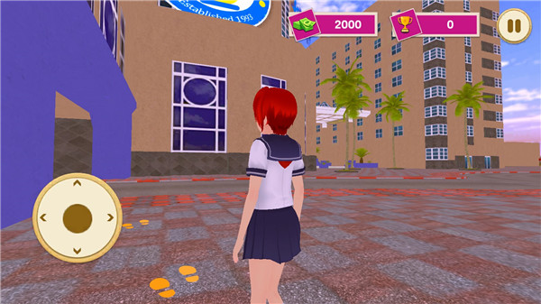 虚拟高中女生生活模拟器(High School Girl Life Sim 3D)截图2