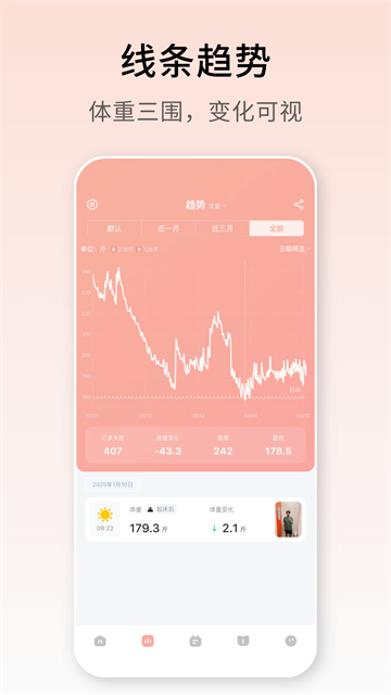体重日记截图1