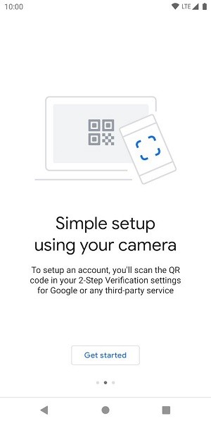 谷歌身份验证器app截图1