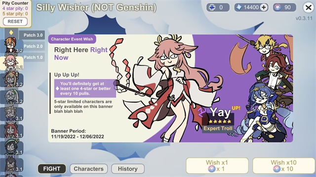 不是原神(Silly Wisher)截图4