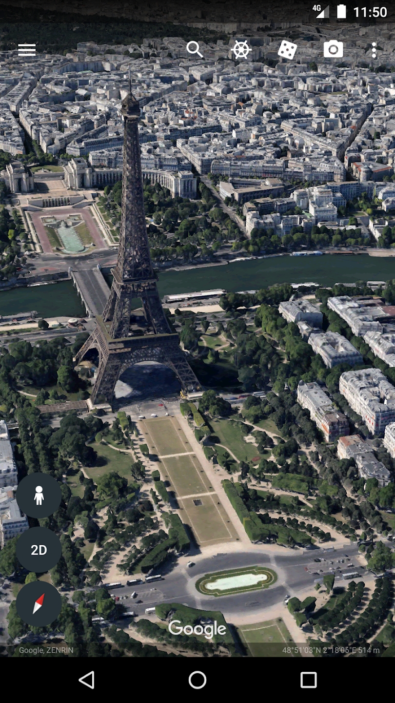 谷歌地球Google Earth截图1