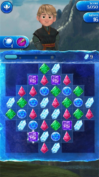冰雪奇缘冰纷乐(Frozen Free Fall)截图1