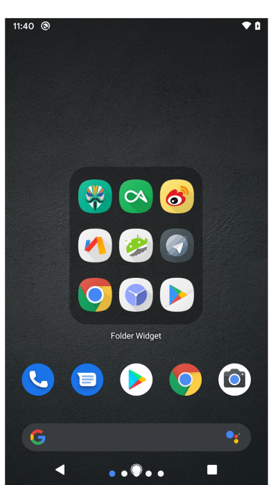 folder widget截图2