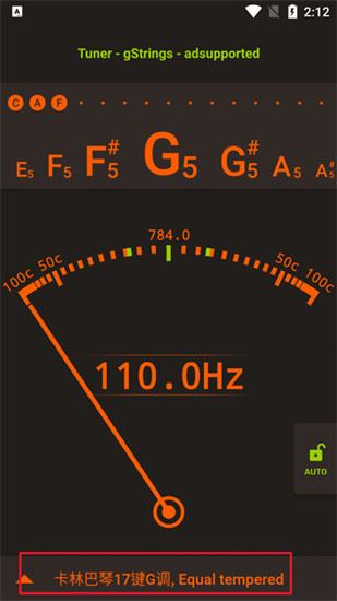 gstrings调音器