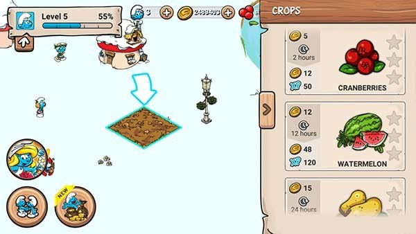 smurfs蓝精灵村庄下载