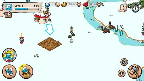 smurfs蓝精灵村庄下载